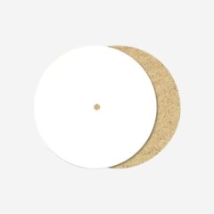 Подложка под торт с отверстием ЛХДФ Белая 3 мм 12 см ТСКЛ14