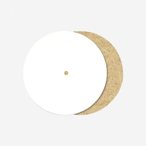 Подложка под торт с отверстием ЛХДФ Белая 3 мм 45 см 