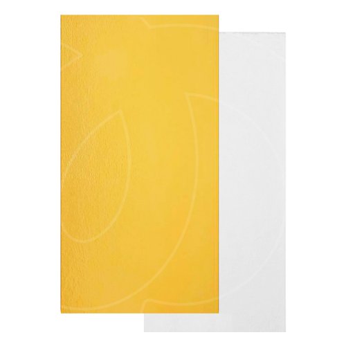 Подложка под рулет Золото/Белая 1,5 мм 29,5х10,8 см п 1,5-295*108 ПЗБ