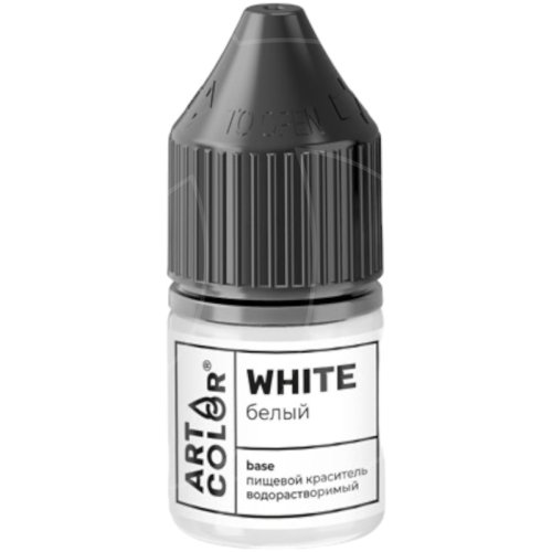 Краситель пищевой гелевый водорастворимый Art Color "Base Белый" 12 мл 