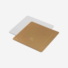 Подложка под торт Золото/Белая 3,2 мм 26х26 см ForG BASE 3,2 G/P 260*260 S 