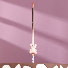 Свеча декоративная "Мишка" 14,5 см 7003976