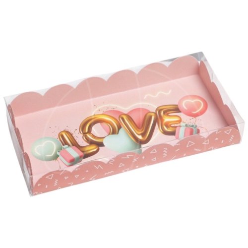Коробка для сладостей "Воздушная любовь" 10,5x21x3 см 7155231