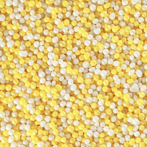 Посыпка кондитерская шарики "Жёлтый микс" 2 мм 50 г 419