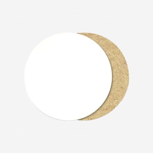 Подложка под торт ЛХДФ Белая 3 мм 24 см L3/24