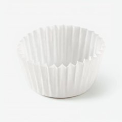 Капсула бумажная Белая D30 H15 100 шт 3D - 45 W.2000, 30*15 бел.  G